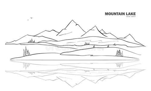 mountain简笔画 简笔画图片大全-蒲城教育文学网