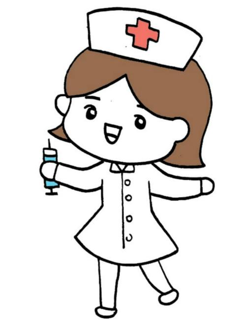 简又漂亮的白衣天使简笔画教程 手把手的教会你