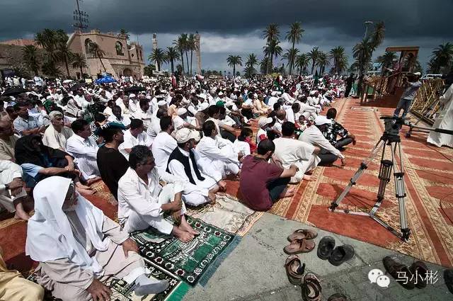 马来西亚 吉隆玻开斋会礼现场