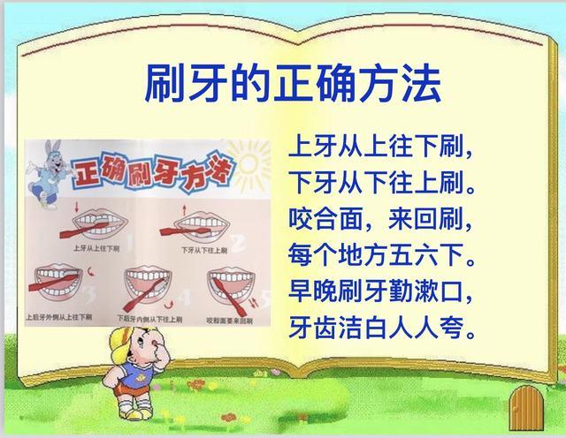 牙齿健康,从小做起!让我们一起来学习正确的刷牙方法吧!
