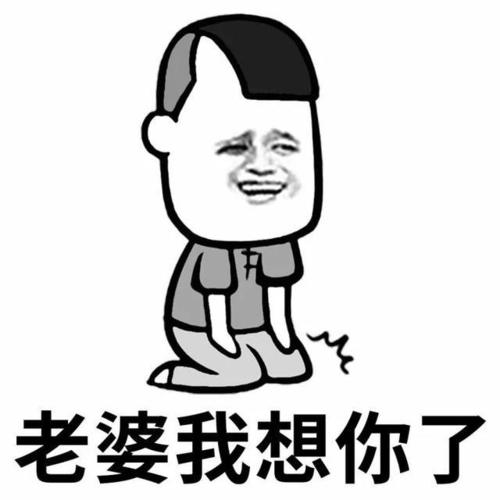 老婆我想你了gif斗图gif搞笑gif可爱gif