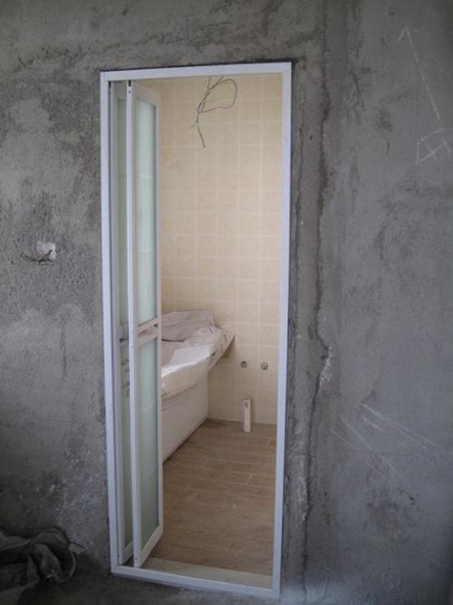 小折叠门 时尚卫浴门 阳台折叠门推拉门 浴室折叠门卫生间