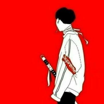 情侣头像红色