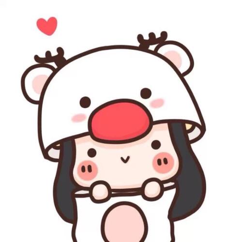 情侣头像 简单 男女 清新 可爱 手绘 卡通 动漫 二次元 萌系 清新 小