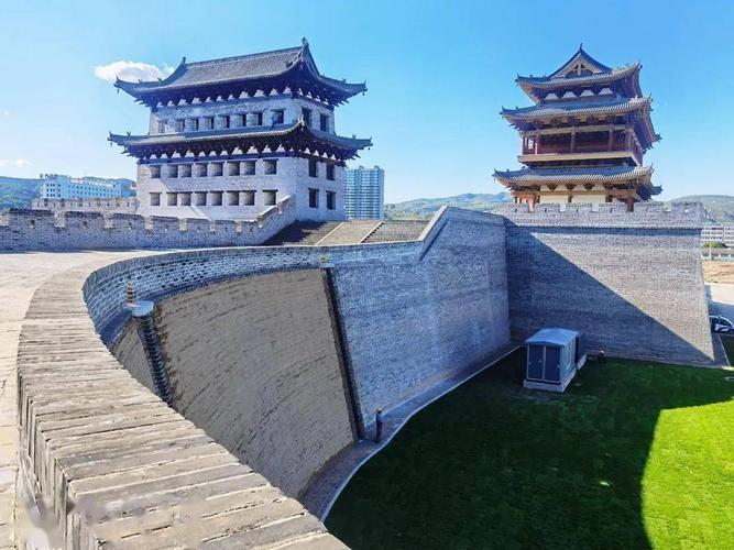 儒雅岢岚,再展古韵,五建集团岢岚古城文旅ppp项目迎来观摩团_城墙