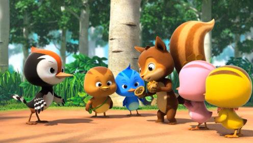 萌鸡小队和最厉害的音乐家铃虫组乐队,鸡妈妈指挥,合奏真好听!