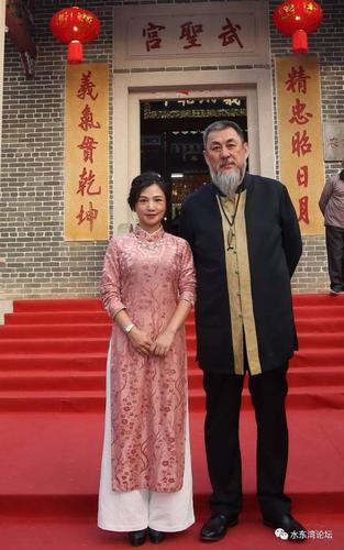 精彩|《三国演义》关公扮演者陆树铭莅临电白树仔,现场高清大图 直播