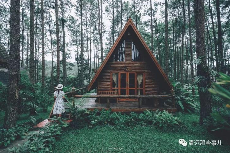 清迈网红森林小木屋,美如童话!