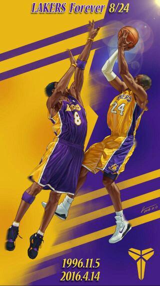 科比扣篮的照片黄色球衣的.找不到