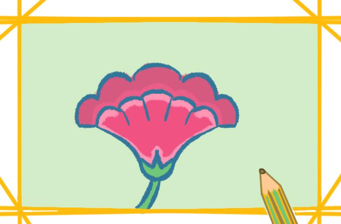 鸡冠花简笔画图片教程步骤