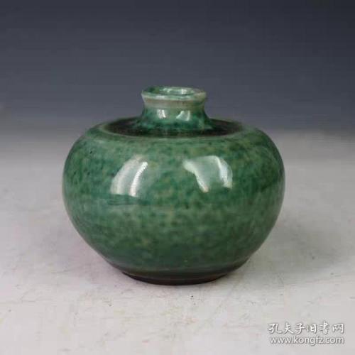 s清康熙美人醉苹果尊 古董古玩收藏 旧货老货