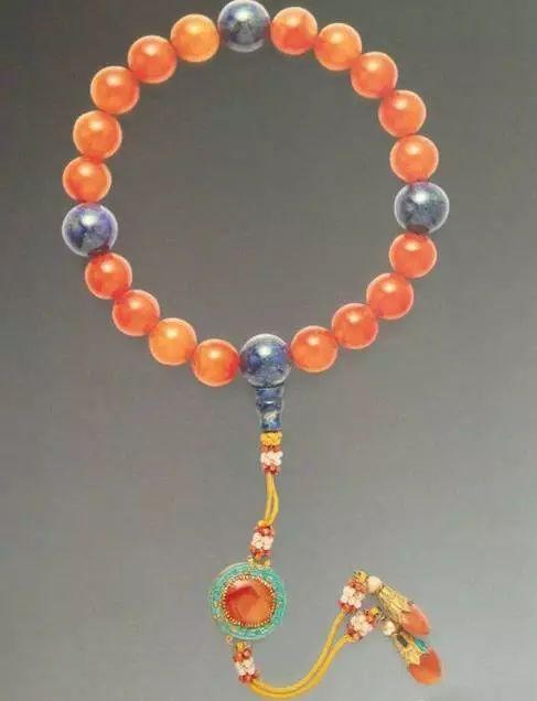 红玛瑙十八子手串