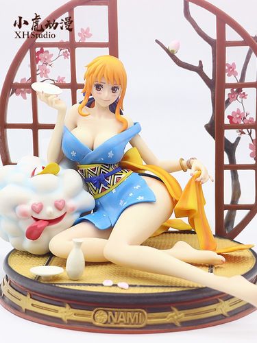 手办动漫二次元海贼王娜美gk国风和服和之国坐姿性感