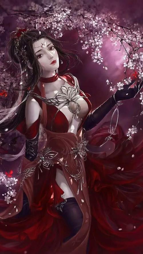 早上好啊每天都来一组动漫古风美女图