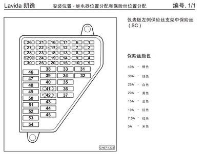 13朗逸保险盒取电除了点烟器口以外还可以从哪个口取电比较合适?
