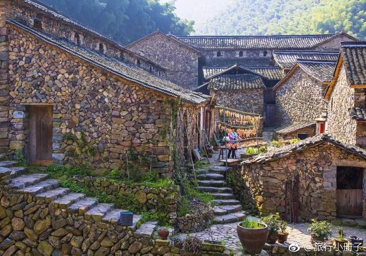 古老神秘的石头村落一岩下村,普通岭古道,河阳古村落二日休闲游