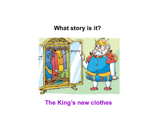 unit1thekingsnewclothes第1课时课件14张ppt