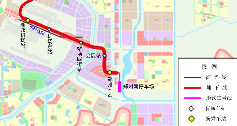 城郊线二期站点示意图(资料图)