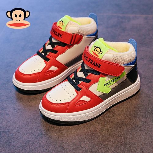 paulfrank童鞋,paulfrank鞋子 大嘴猴(paul frank)童鞋男童鞋子新款冬季二棉鞋秋冬款加绒保暖儿童