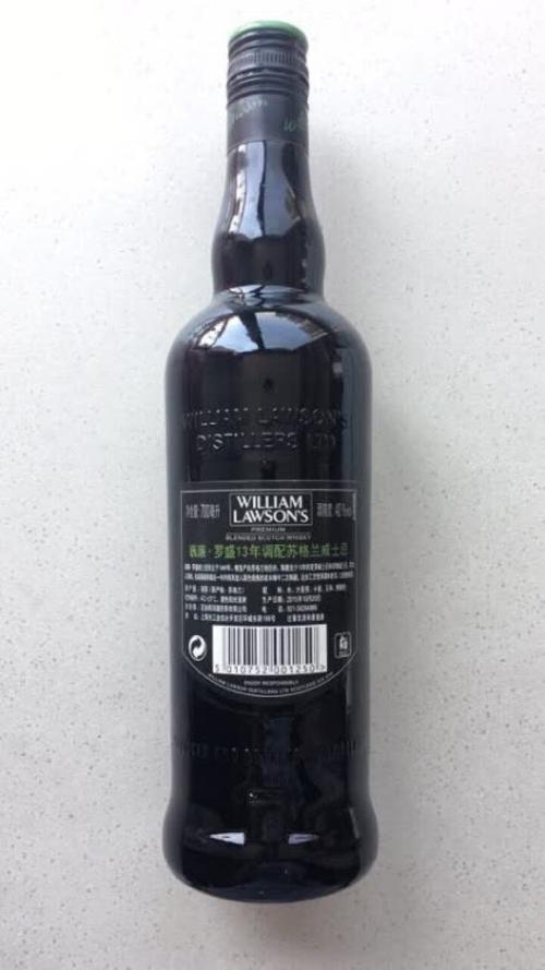 巍廉罗盛(william lawson"s)洋酒 13年调配苏格兰威士忌 700ml