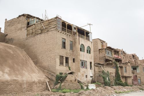 600年的高台民居,展示喀什古居建筑和民俗风情