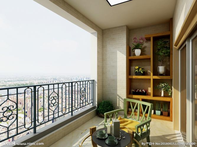 欧式风格阳台装修效果图图片