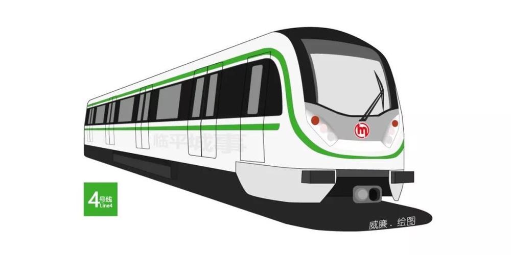 杭州的地铁线 每条都有自己标志性的颜色.