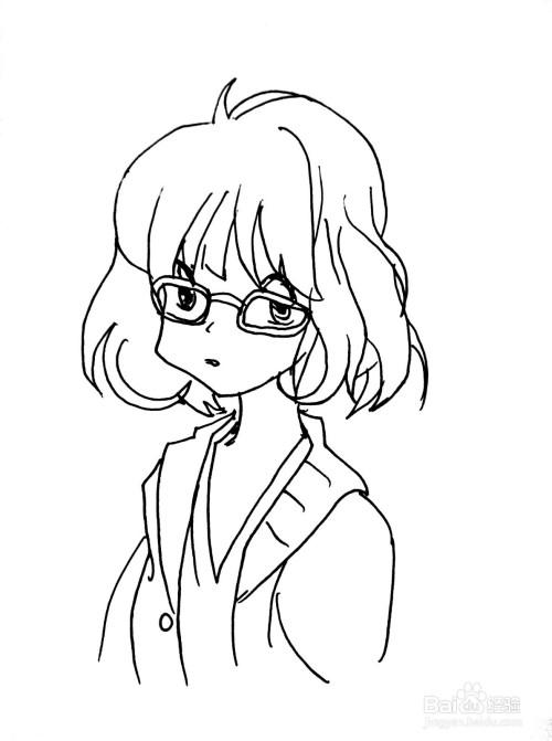 栗山未来简笔画