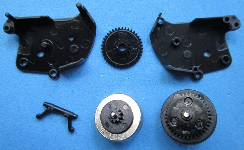 环保玩具牙箱飞轮惯性齿轮箱小摩托车小警车f-004