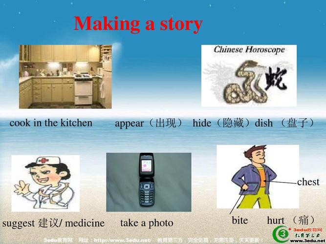hide(隐藏)dish (盘子) chest suggest 建议/ medicine take   photo