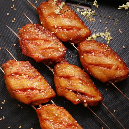 腌制烧烤微波小吃休闲食品 1000g 元盛供必胜客同款奥尔良烤鸡翅中