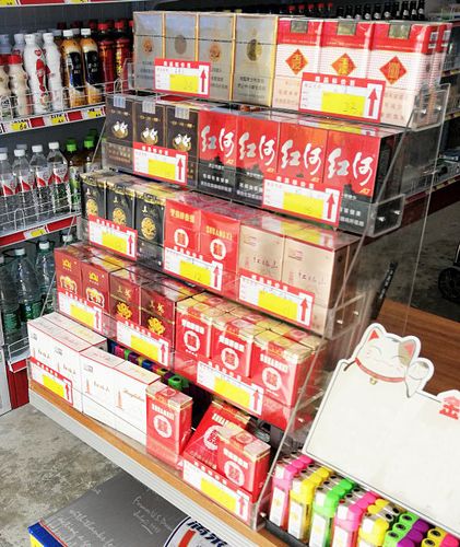 安全套便利店收银台梯形亚克力小卖部货架子展示架