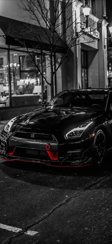 黑色战神gtr壁纸