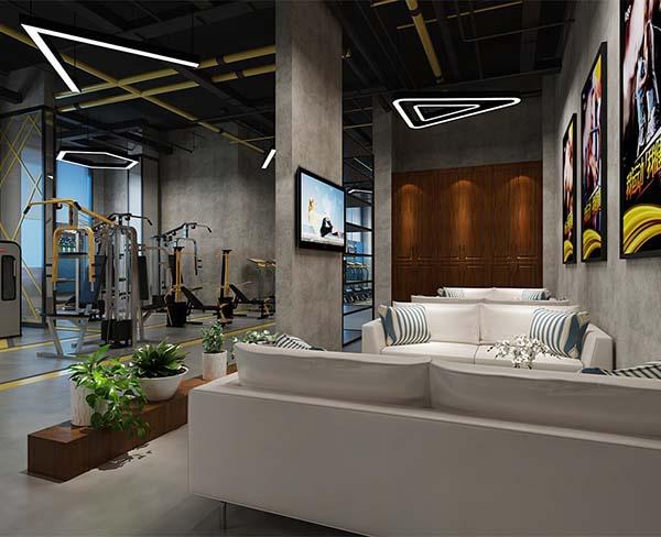 健身房装修多少钱质量保障百艺汇装饰