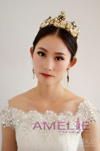 欧式复古新娘造型