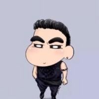 蜡笔小新卖萌qq头像情侣头像