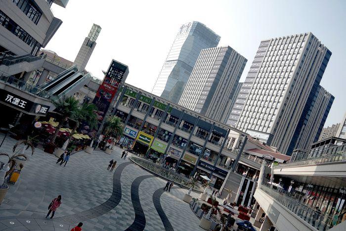 福州东二环泰禾广场中庭