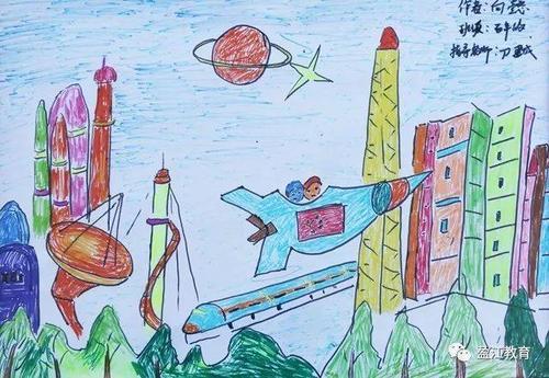 五年级美术中华魂简笔画