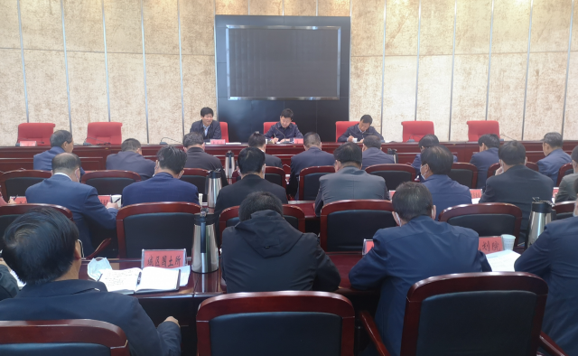 (庆阳广播电视台全媒体记者:李登龙 翟彦钦)4月23日,副市长董涛主持