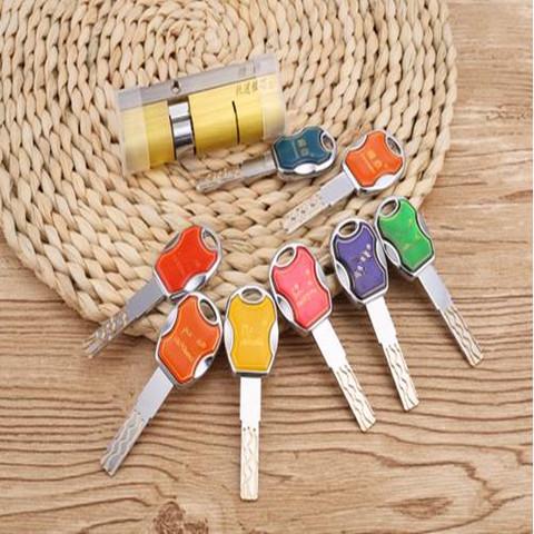 防盗门锁芯神邦超c级防撬七彩钥匙多轨道防锡纸/强开/万能钥匙