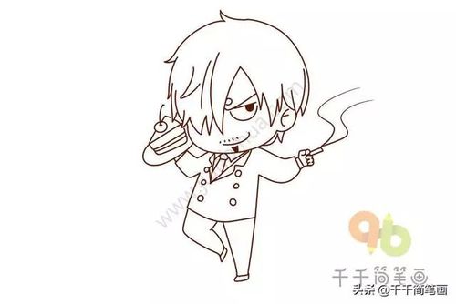 山治简笔画怎么画