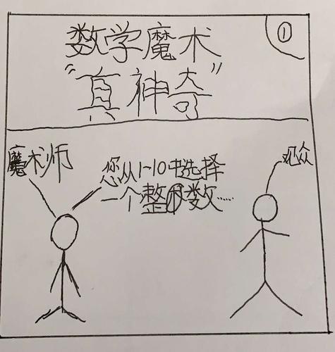 杭州市九莲小学五(2)数学四格漫画第一集