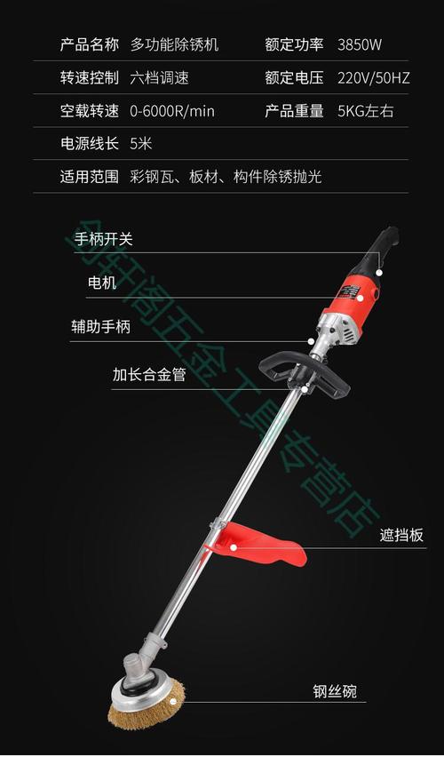 法耐(fanai)除锈机水泥地面墙面混凝土打磨机彩钢瓦除锈墙面地坪翻新