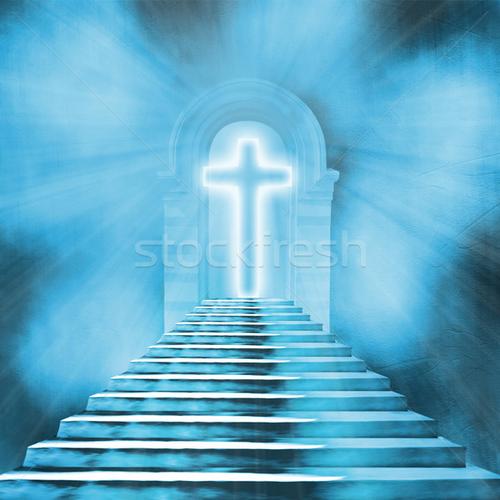 商业照片: 圣· 交叉 · 楼梯 · 天堂