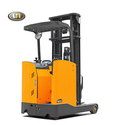 un forklift n-series 2.5t electric reach truck high lift mast