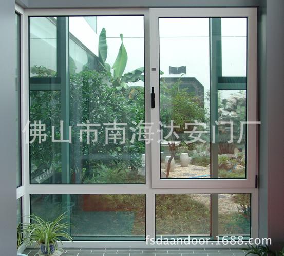 断桥铝门窗 厂直销隔热断桥铝平开窗 三轨推拉门窗封阳台窗下悬窗