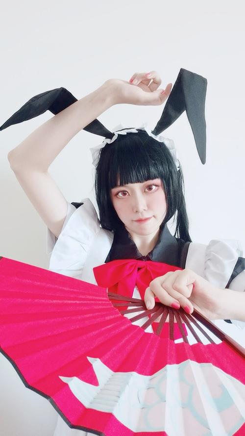 忍者必须死三女仆琳cos试妆