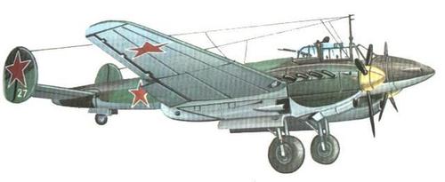 为了展示佩2轰炸机的出