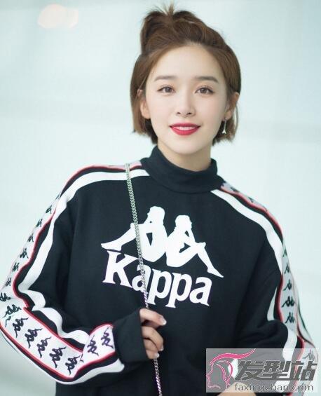 短发怎么扎好看苹果头扎发俏皮显嫩