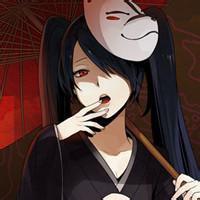 拿狐狸面具的情侣头像图片大全